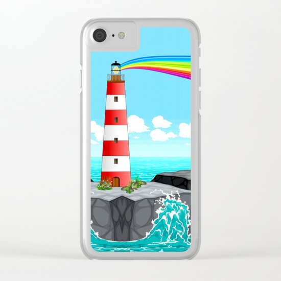 Ranbow Maker Clear iPhone Case