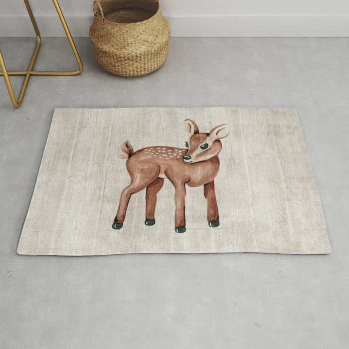 Deer rug for sales nursery