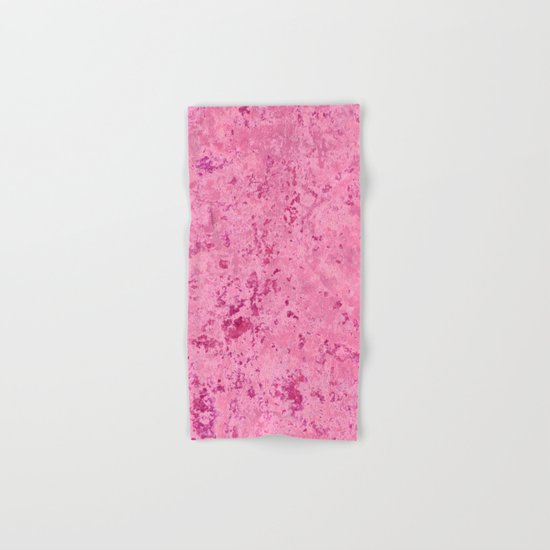 pink marble Hand & Bath Towel