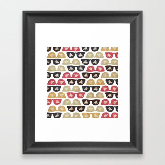 HipsterSummer Framed Art Print