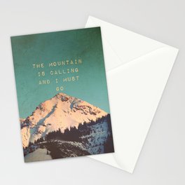 Mountain Is  Calling Stationery Cards
