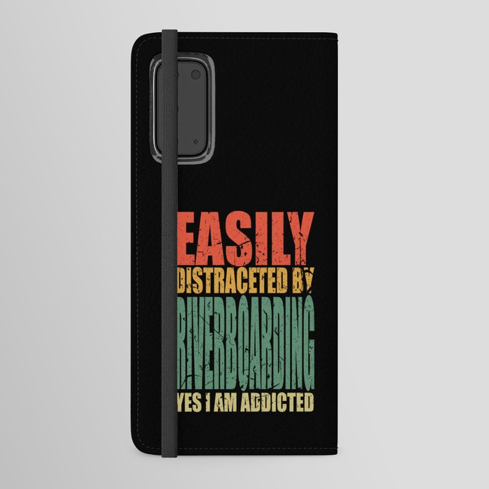 Riverboarding Saying Funny Android Wallet Case