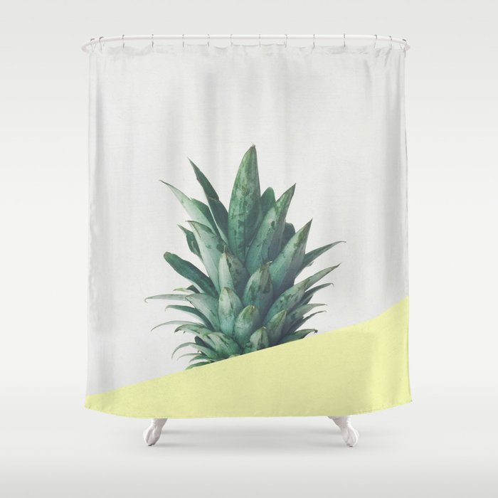 Pineapple Dip III Shower Curtain