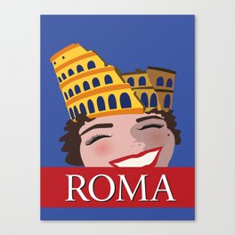 Roma Princess Canvas Print