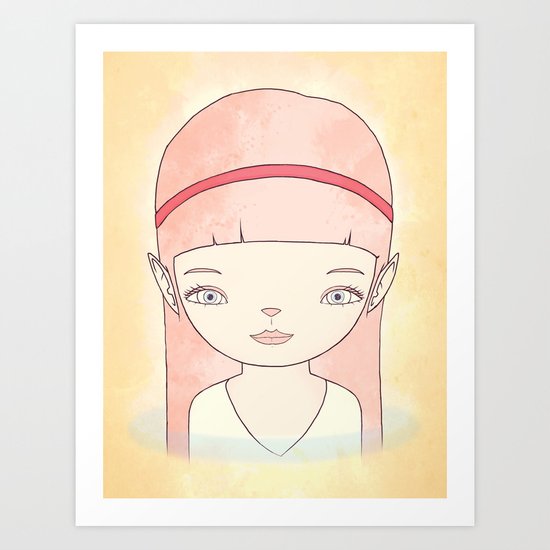 수호자 GUARDIAN Art Print