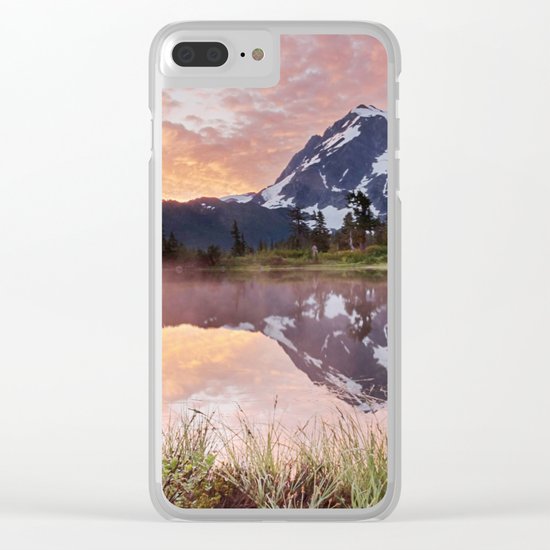Mt Shuksan Clear iPhone Case