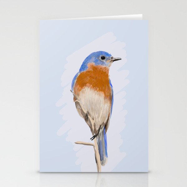 Eastern Bluebird  Stationery Cards