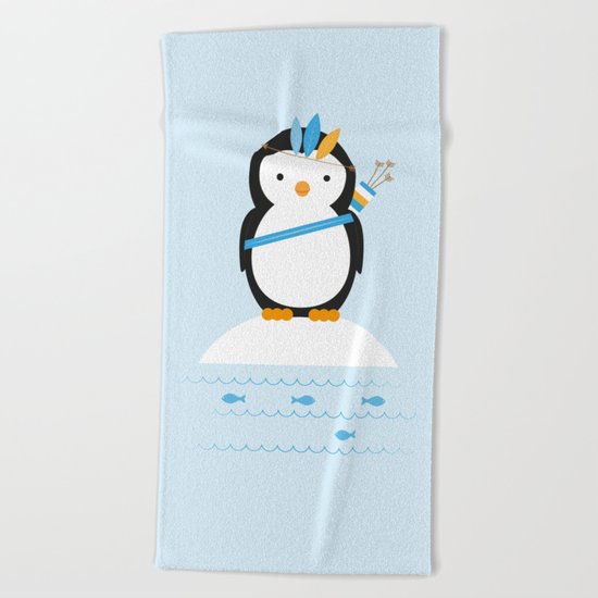 Be brave! Beach Towel