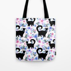 Retro Snobby Cats 1 Tote Bag