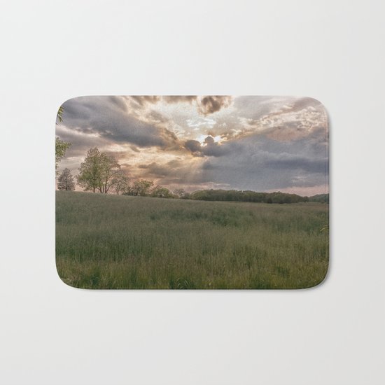 Summer field Bath Mat