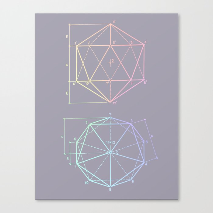 polyhedron 1 Canvas Print