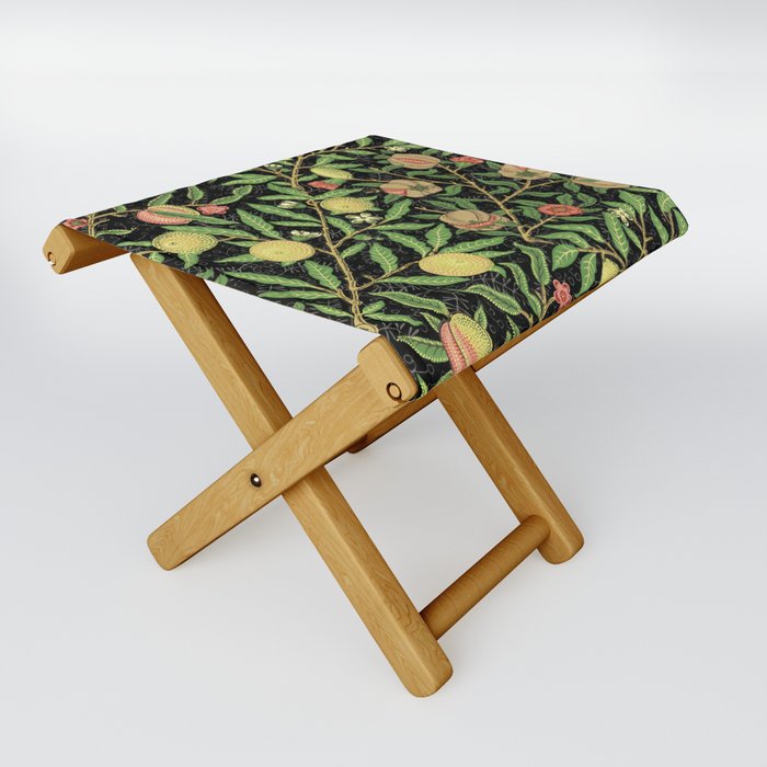 William Morris "Fruit or Pomegranate" 8. Folding Stool