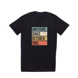 Awesome Since October 1995 Birthday T Shirt