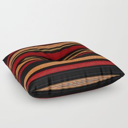 Yemeni traditional patterns Maswa by Mohammed Murshed Floor Pillow