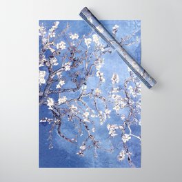 Vincent Van Gogh Almond BlossomS Blue Wrapping Paper