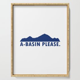 A-Basin Please Serving Tray