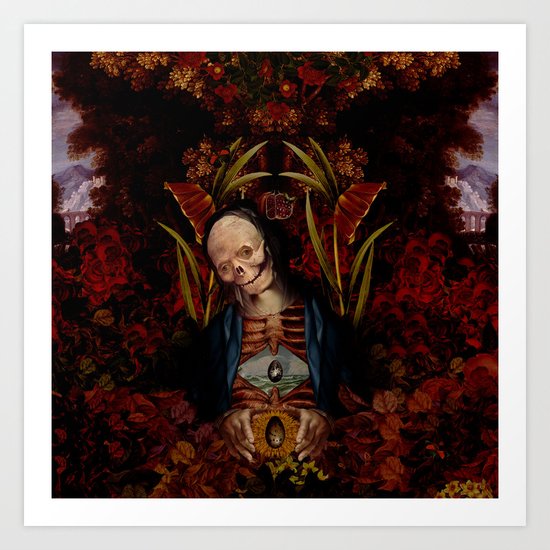 Cosmic Egg Art Print