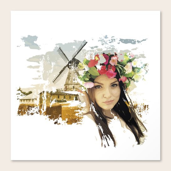 Ukraine Canvas Print
