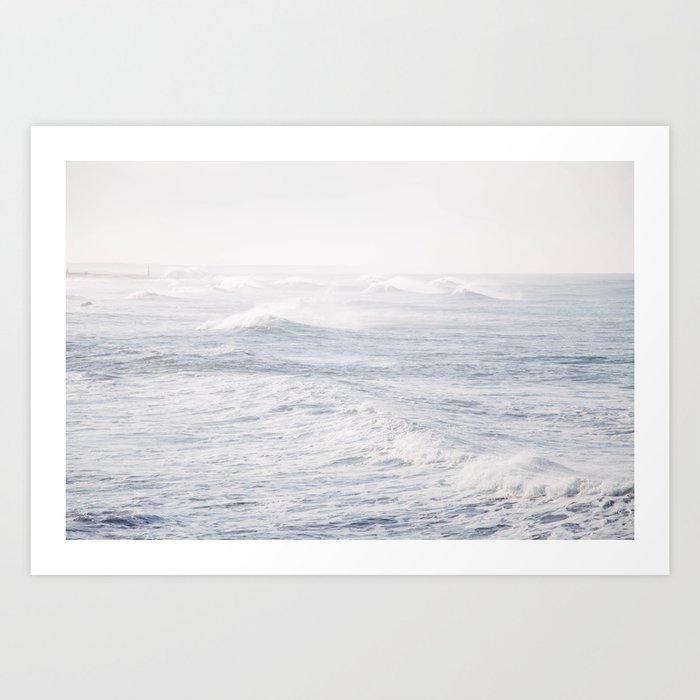Ocean Waves - Sea Travel photography Art Print