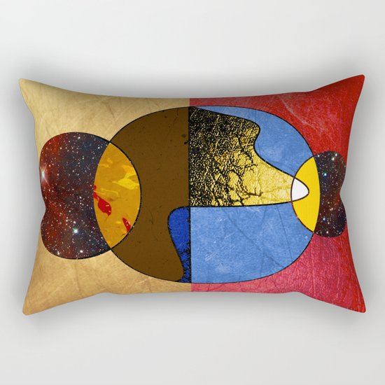 Abstract #117 Rectangular Pillow