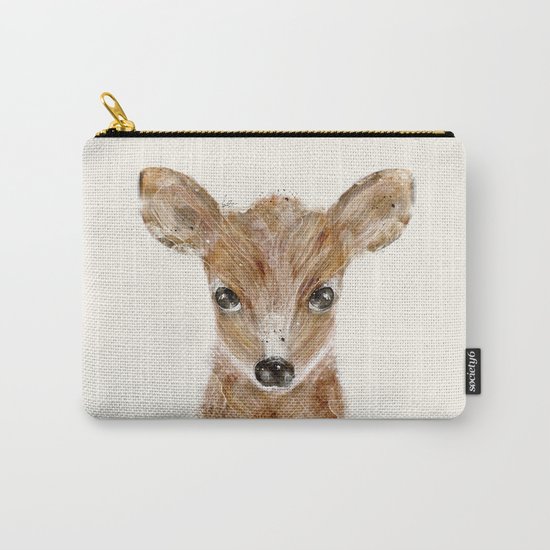 little deer fawn Carry-All Pouch