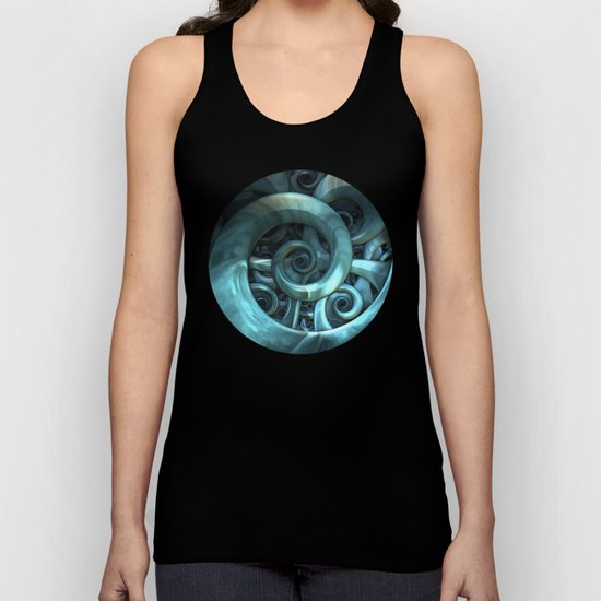 Gone Spiral Unisex Tank Top
