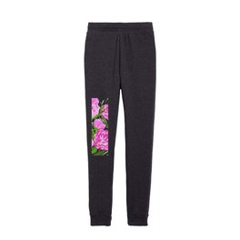 Pink Peonies Kids Joggers