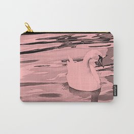 Duck in the water 1. duck ducks. swan. swans. sea. beach. pink. Carry-All Pouch