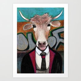 The Bull Art Print