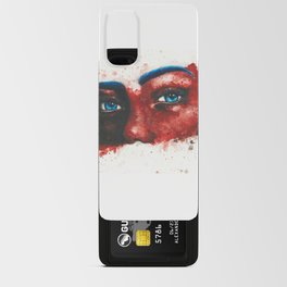Crimson Blue Android Card Case