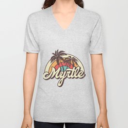 Myrtle beach city V Neck T Shirt