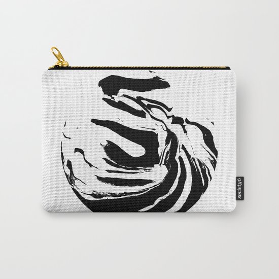 World's Threshold Black and White Marbling, Marbles Lost Carry-All Pouch