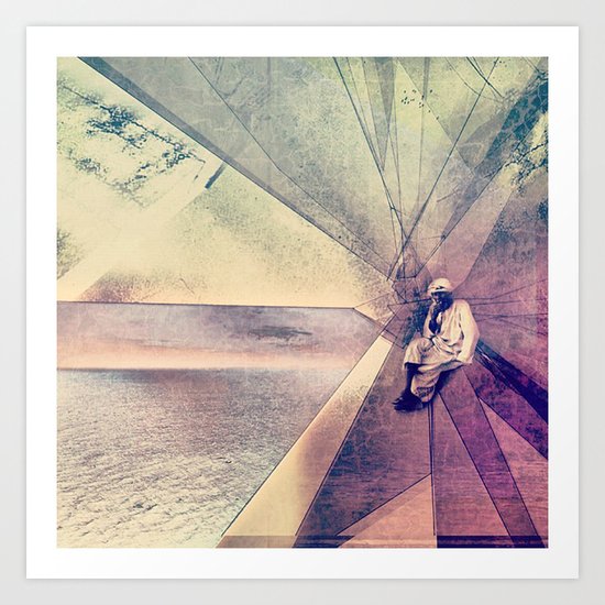 Coral House Art Print