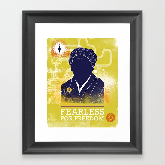FEARLESS: For Freedom Framed Art Print
