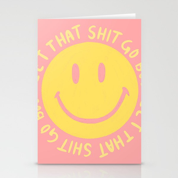 Let That Sh*t Go Boo Stationery Cards