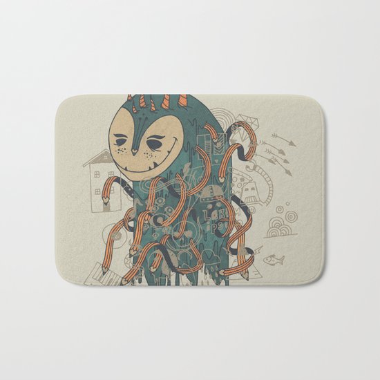 The Doodler Bath Mat
