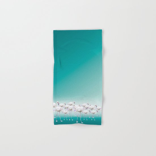 Flamingo Hand & Bath Towel