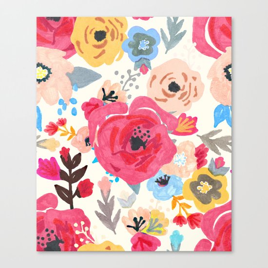 Summer Flora Canvas Print