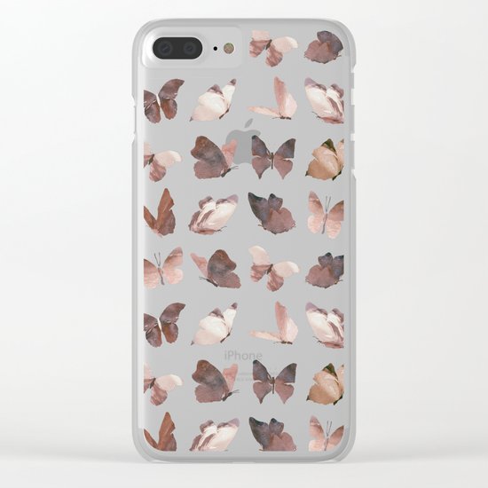 New Butterflys! Clear iPhone Case