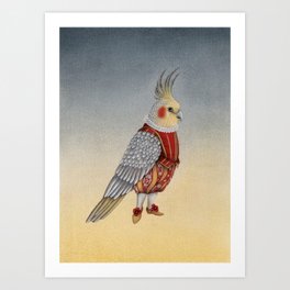 Petit monsieur Maxime Art Print