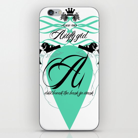Dont break the bank ya wank! iPhone & iPod Skin