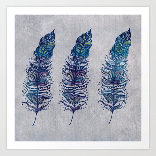 Light as a feather Art Print