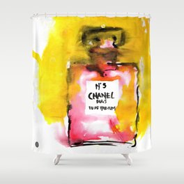 Channel No. 5 Shower Curtain