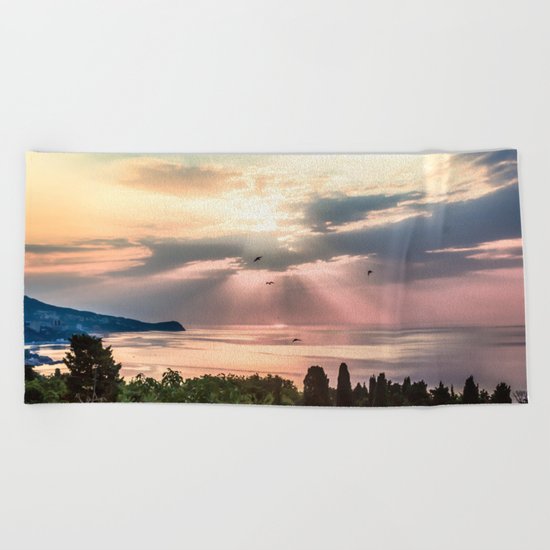 Sunny Beach Towel