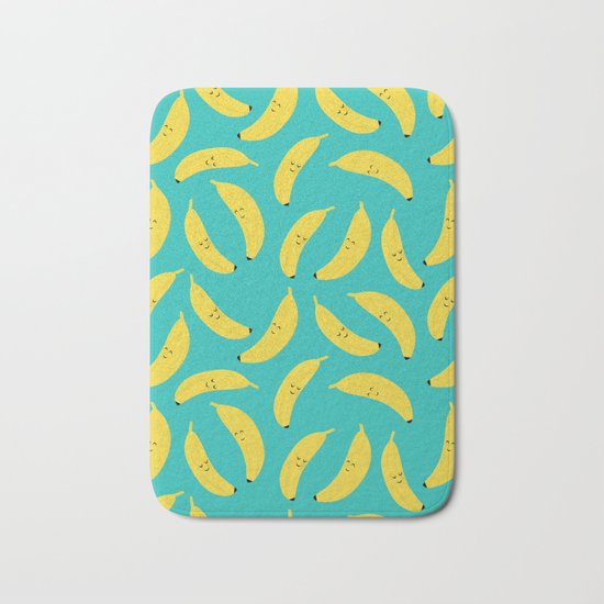 Happy Bananas Bath Mat