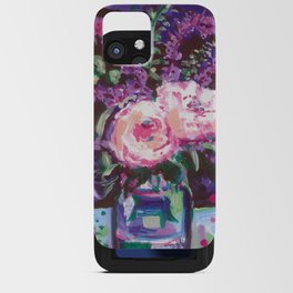 Roses with Salvia iPhone Card Case