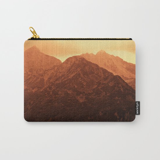 Evening in the mountains Carry-All Pouch