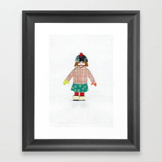 Kicked Outside Framed Art Print