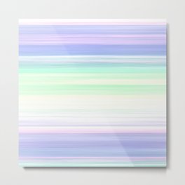 Summer Stripes Metal Print