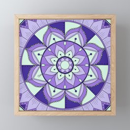 Mandala Maze Framed Mini Art Print